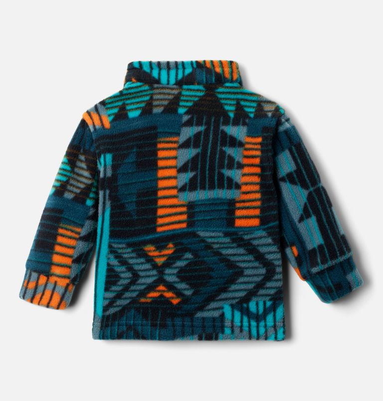 Manteau polaire imprimé Zing III Bébé garçon, Color: Night Wave Pathways, image 2