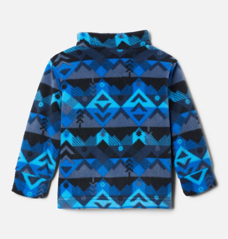 Manteau polaire imprimé Zing III Bébé garçon, Color: Collegiate Navy Checkpoint, image 2