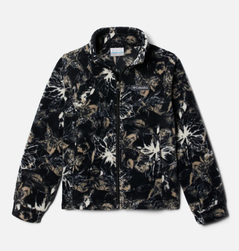 Veste en laine polaire imprimée Benton Springs II pour fille, Color: Black Aurelian, image 1