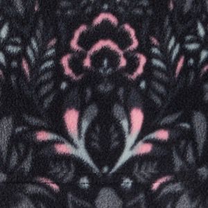 Black Folk Floral Print