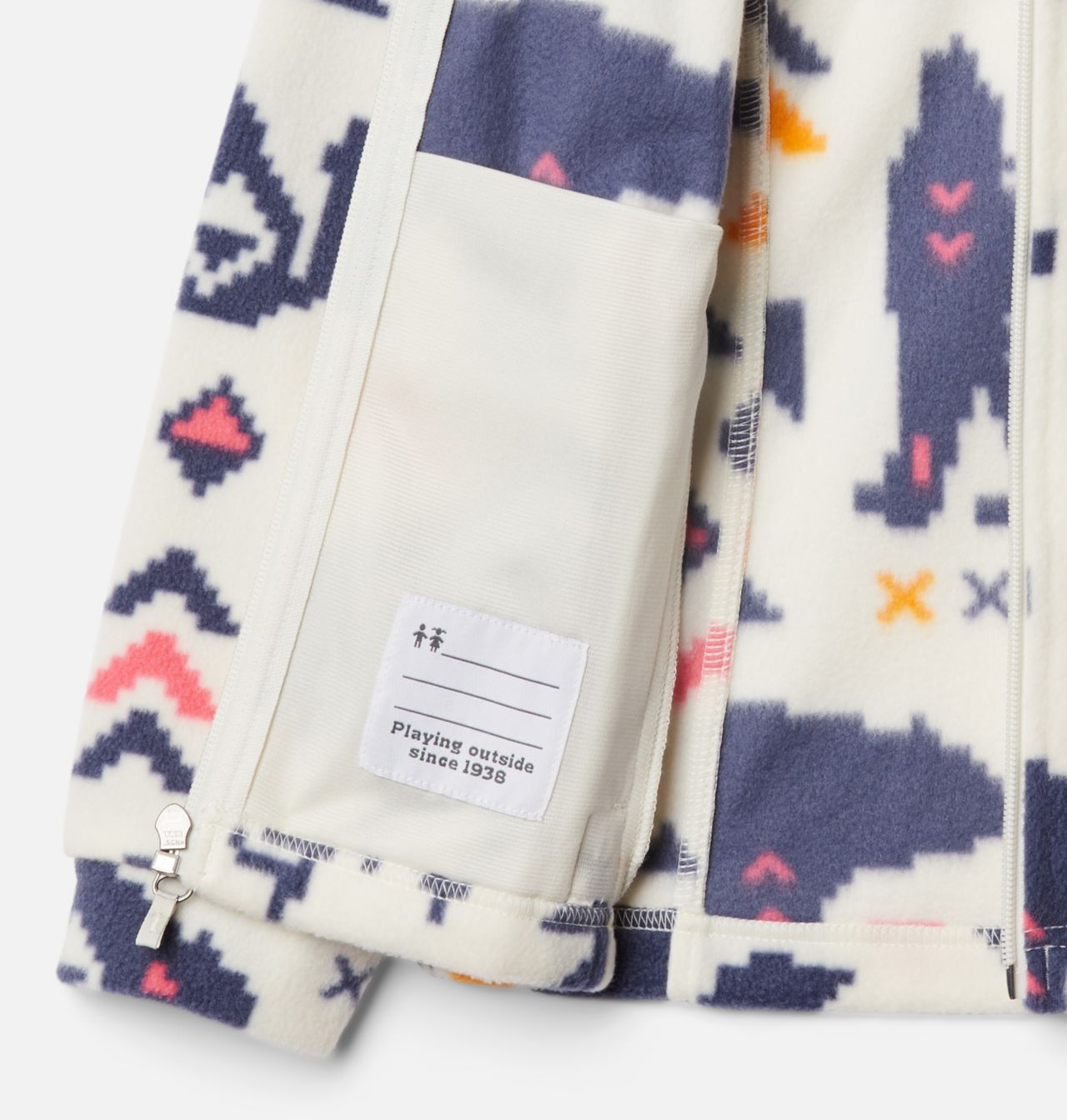 Girls' Benton Springs™ II Printed Fleece Jacket 3