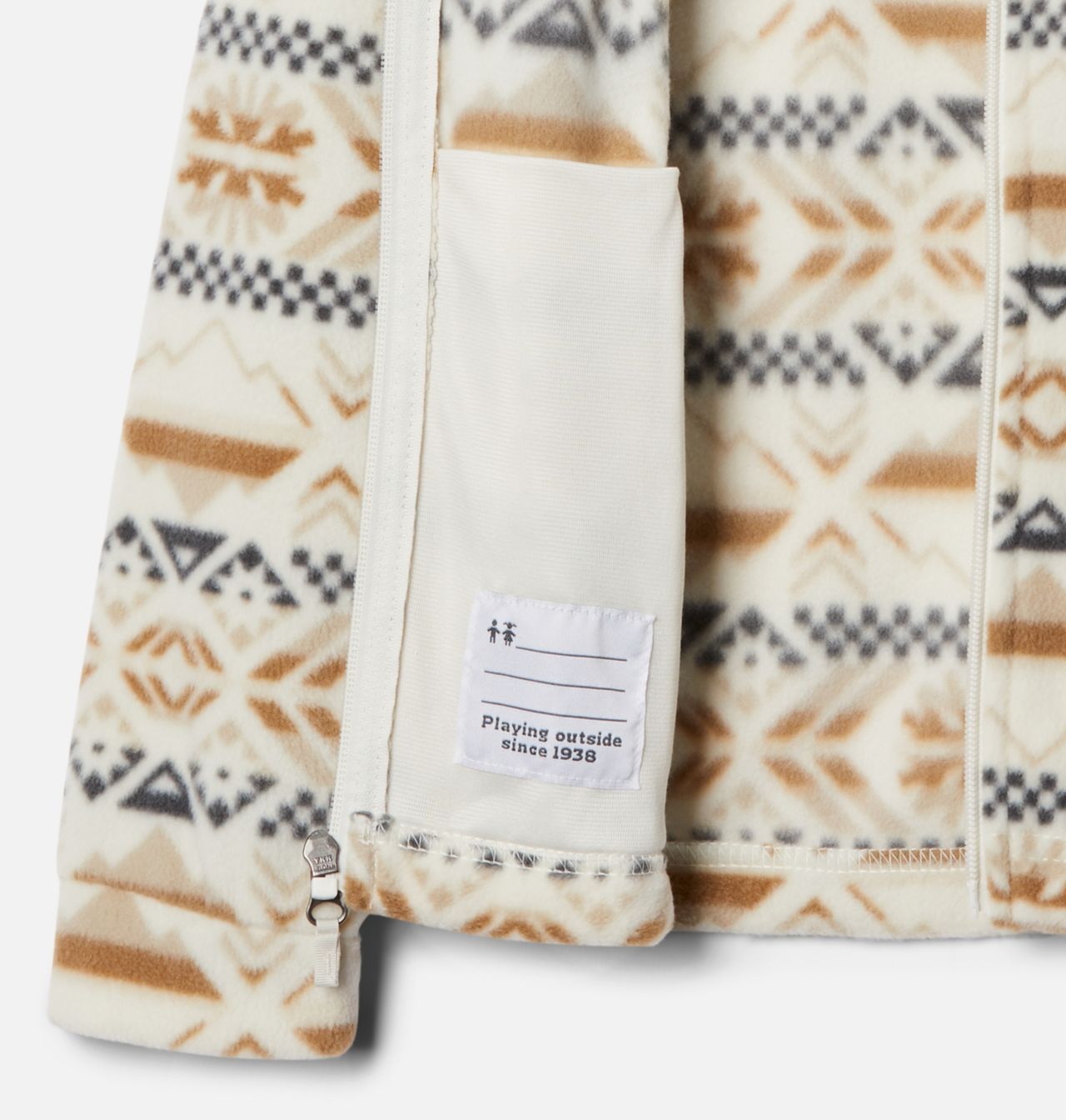 Girls' Benton Springs™ II Printed Fleece Jacket 3