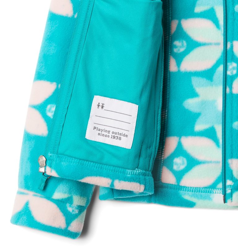 Benton Springs II Printed Fleece | 360 | XXS, Color: Tropic Water Nostalgia Floral, image 3