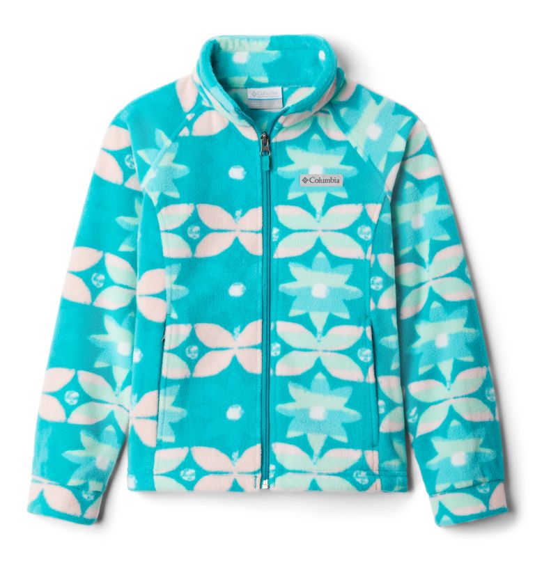 Benton Springs II Printed Fleece | 360 | XXS, Color: Tropic Water Nostalgia Floral, image 1