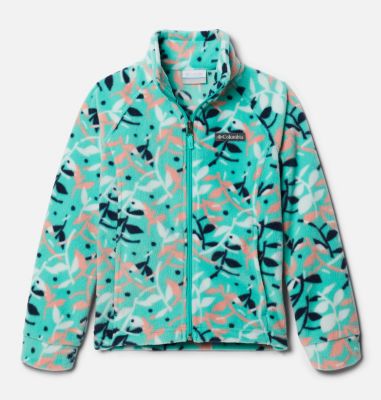 columbia printed fleece jacket