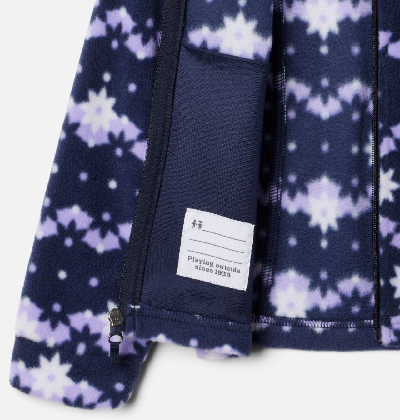 Girls' Benton Springs™ II Printed Fleece Jacket 3