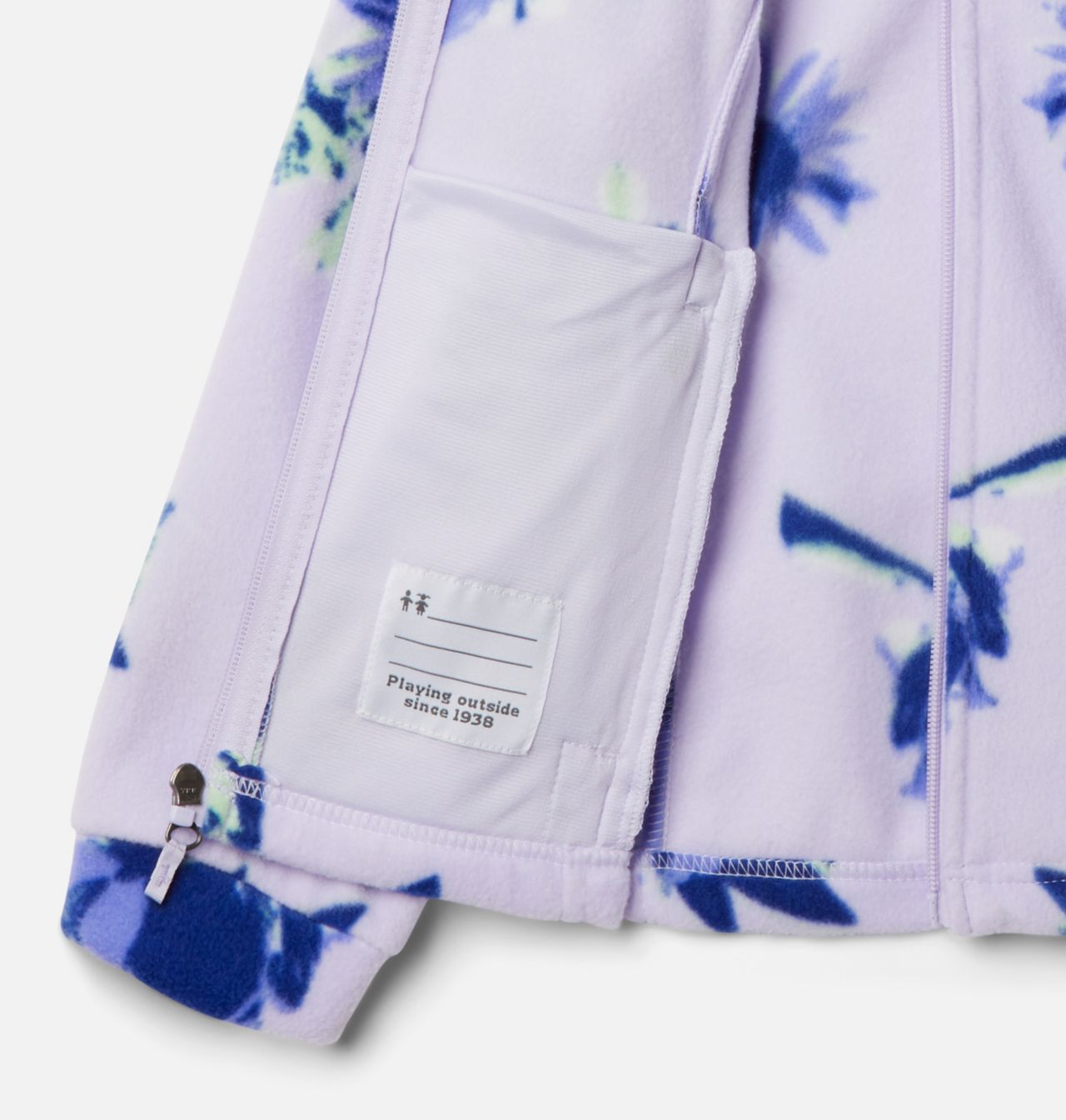 Girls' Benton Springs™ II Printed Fleece Jacket 3