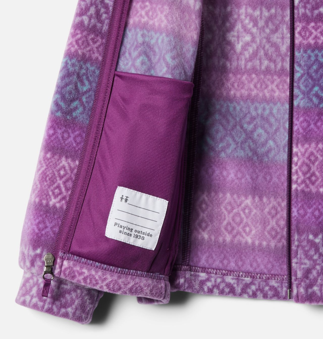 Girls' Benton Springs™ II Printed Fleece Jacket 3