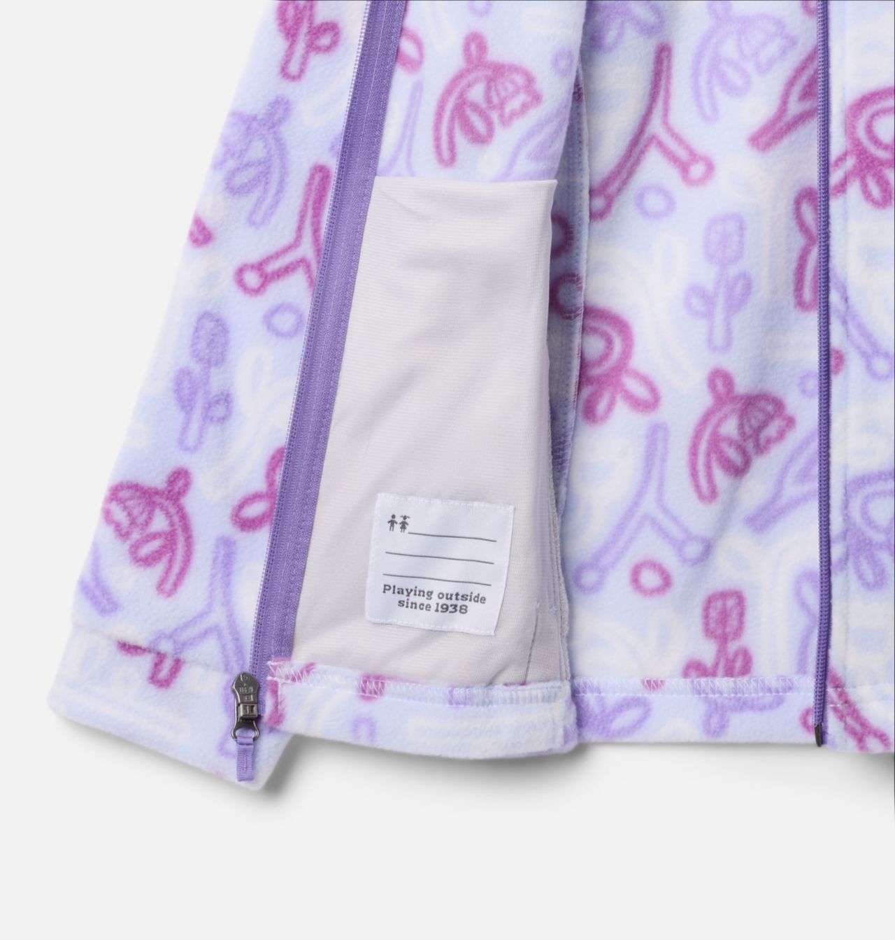 Girls' Benton Springs™ II Printed Fleece Jacket 3