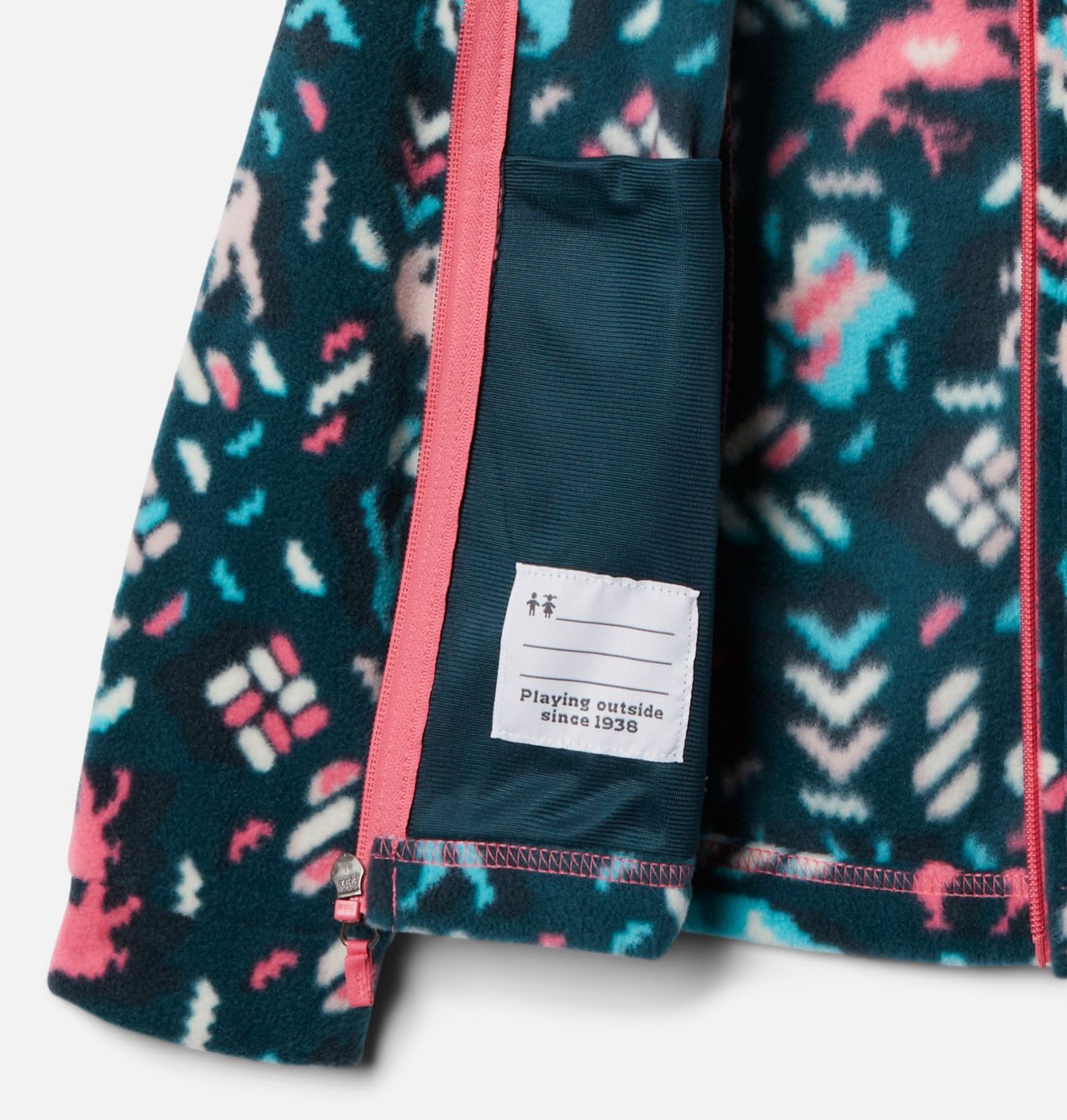 Girls' Benton Springs™ II Printed Fleece Jacket 3