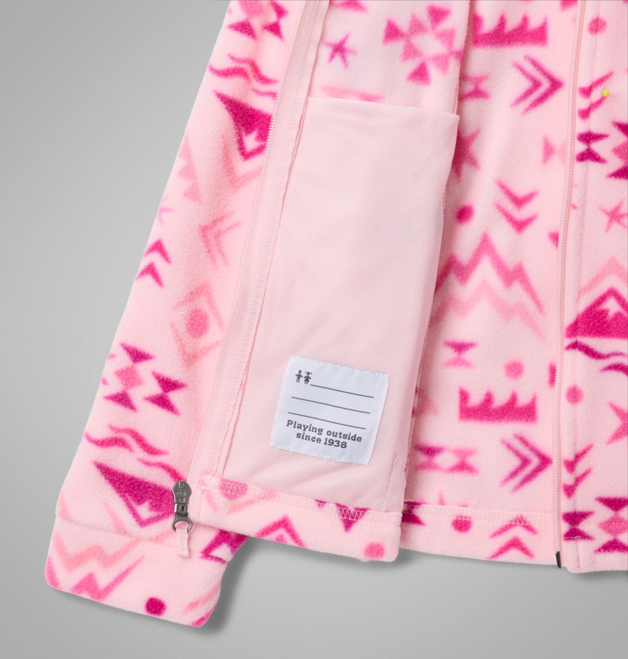 Girls' Benton Springs™ II Printed Fleece Jacket | 610 | XS 3