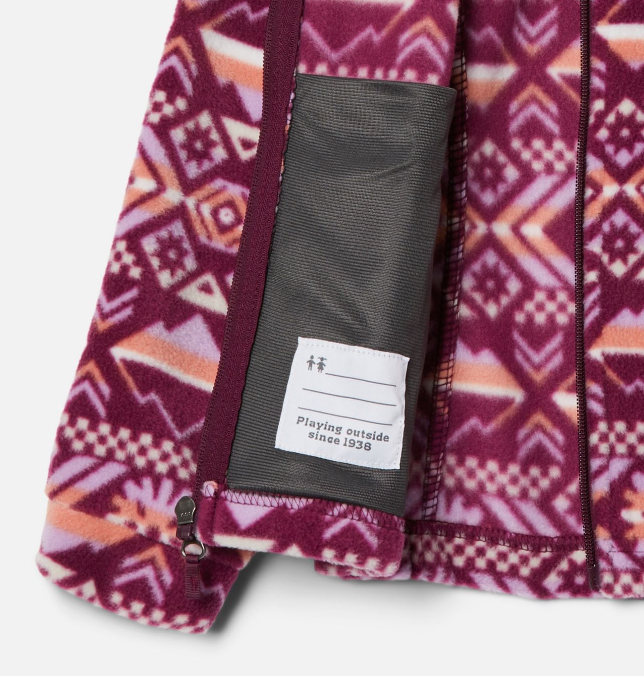 Girls' Benton Springs™ II Printed Fleece Jacket 3