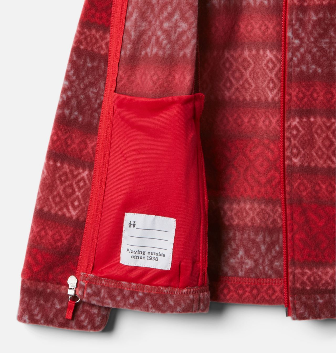 Girls' Benton Springs™ II Printed Fleece Jacket 3