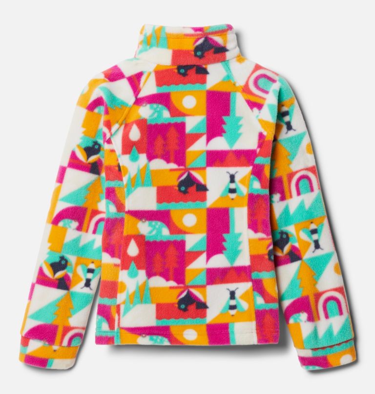 Benton Springs II Printed Fleece | 665 | XXS, Color: Wild Fuchsia Summer Escape, image 2