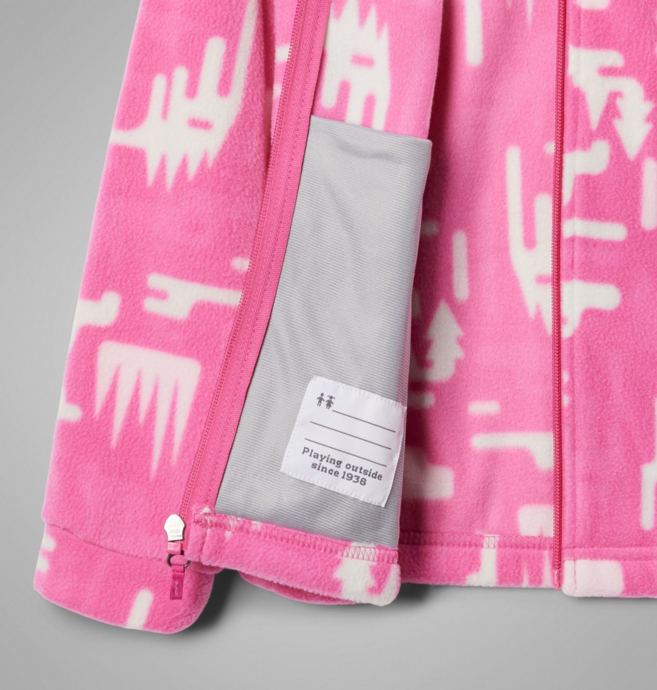 Girls' Benton Springs™ II Printed Fleece Jacket 3