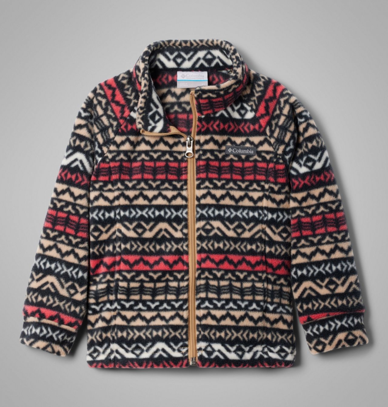 Girls' Toddler Benton Springs™ II Printed Fleece Jacket 1
