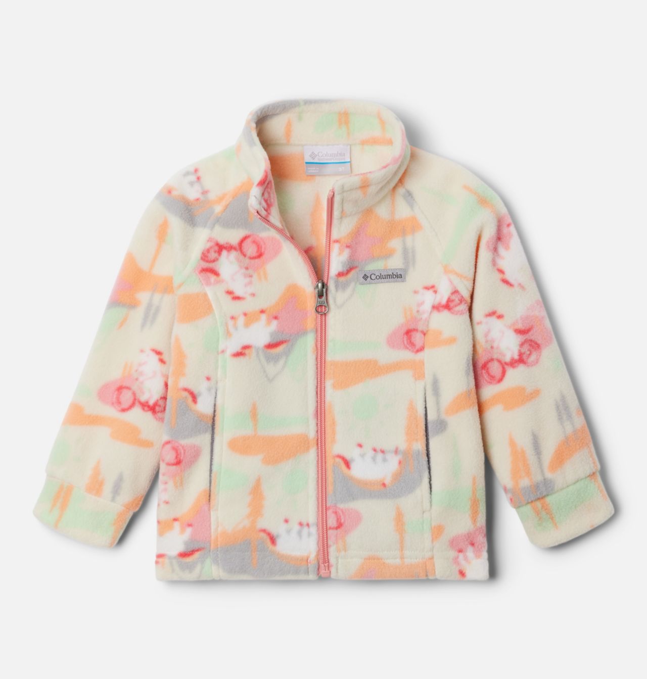 Girls' Toddler Benton Springs™ II Printed Fleece Jacket 1