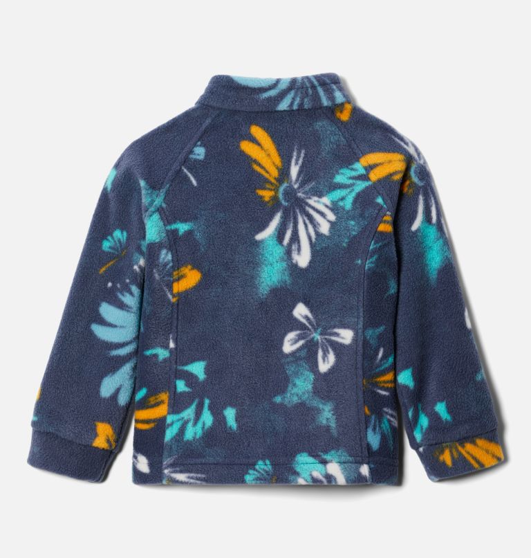 Girls’ Toddler Benton Springs II Printed Fleece Jacket, Color: Nocturnal Daisy Party Multi