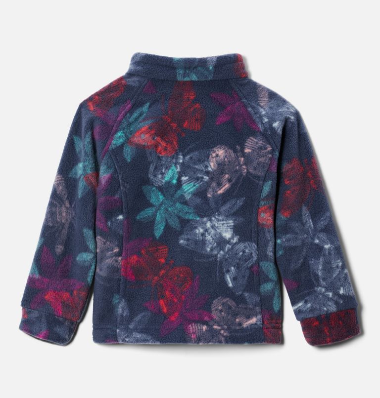 Veste en laine polaire imprimée Benton Springs II pour fillette, Color: Nocturnal Flutterby, image 2