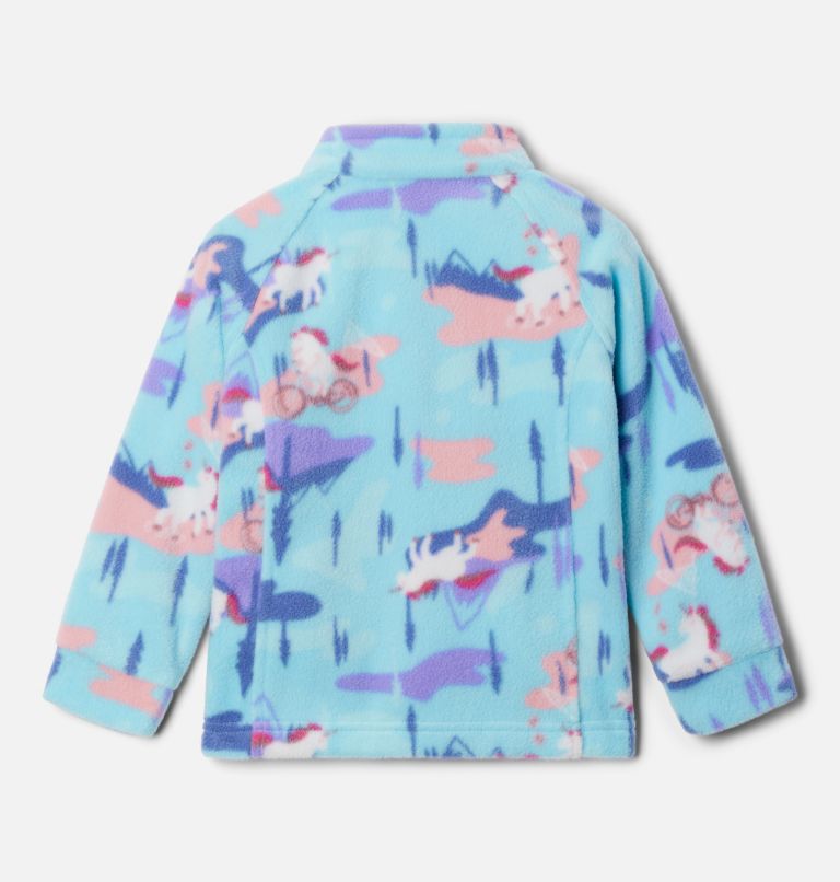 Veste en laine polaire imprimée Benton Springs II pour fillette, Color: Aquamarine Uninature, image 2