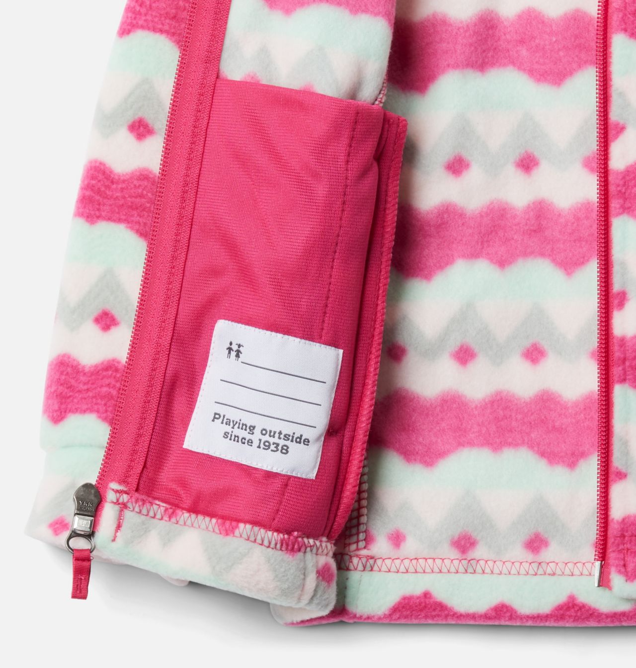 Girls' Toddler Benton Springs™ II Printed Fleece Jacket 3