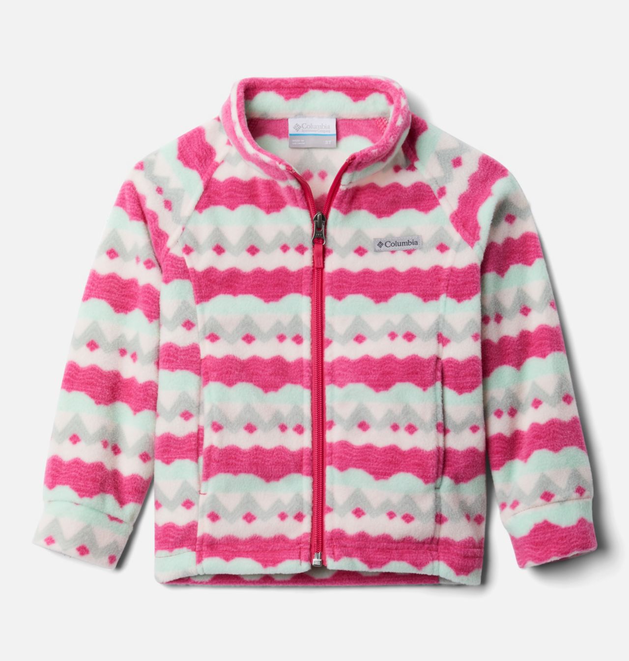 Girls' Toddler Benton Springs™ II Printed Fleece Jacket 1