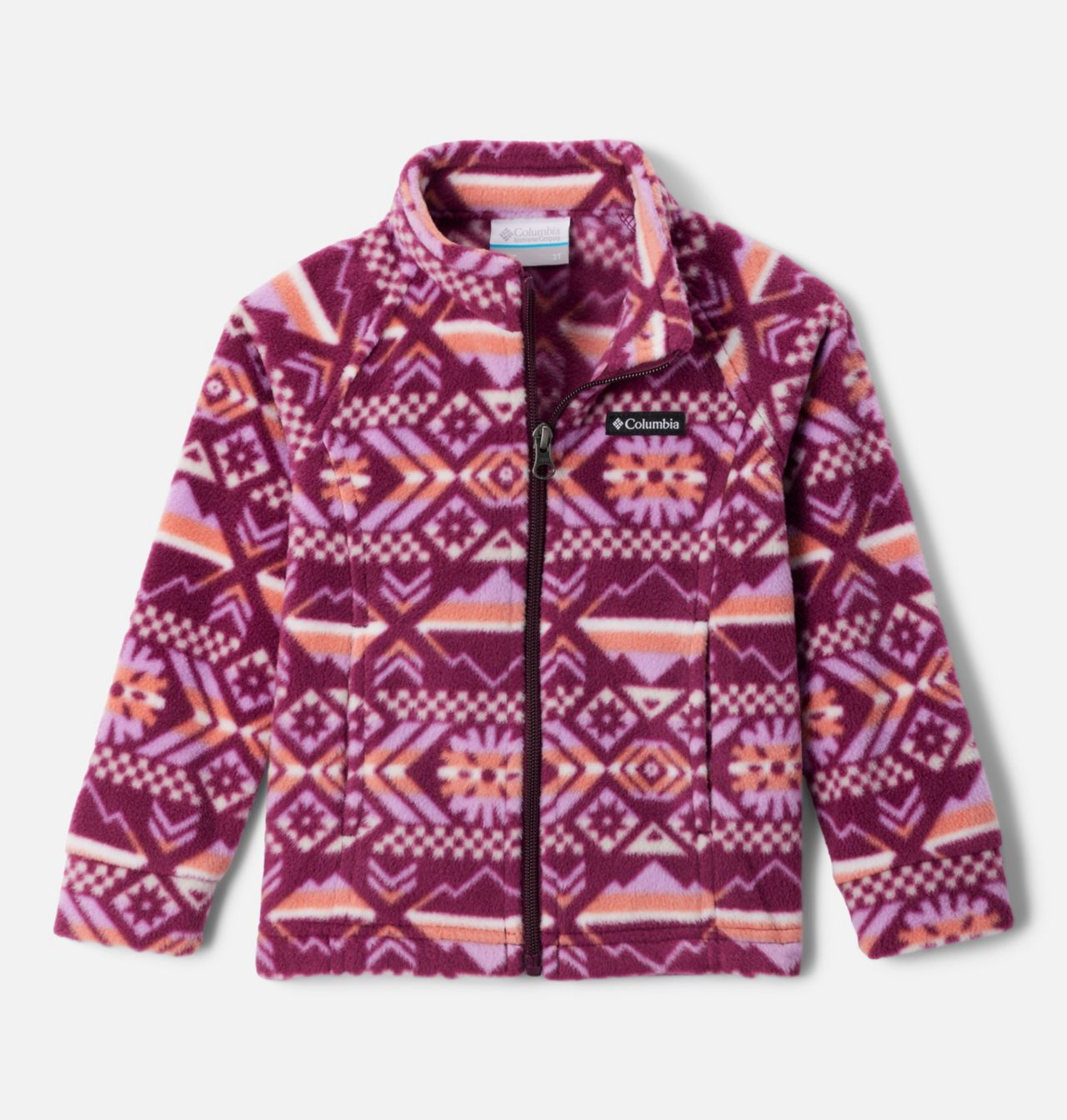 Girls' Toddler Benton Springs™ II Printed Fleece Jacket 1