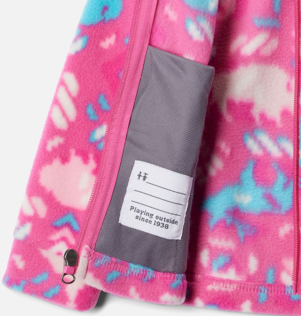 Girls' Toddler Benton Springs™ II Printed Fleece Jacket 3