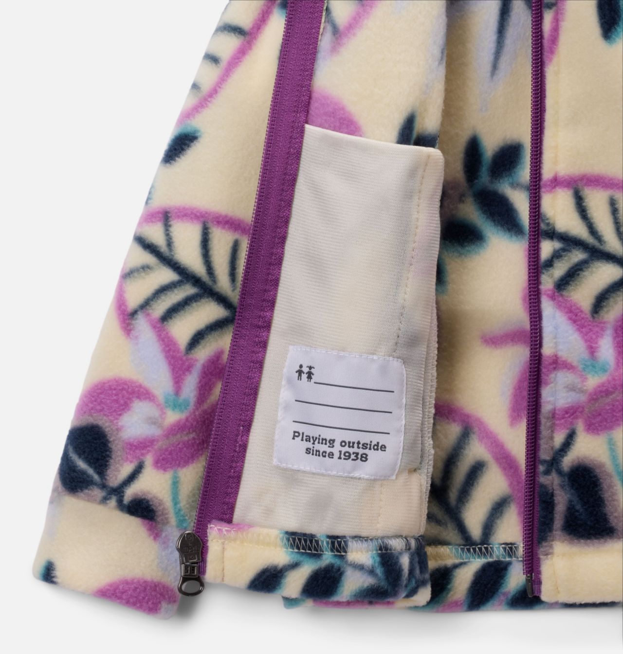 Girls' Toddler Benton Springs™ II Printed Fleece Jacket 3