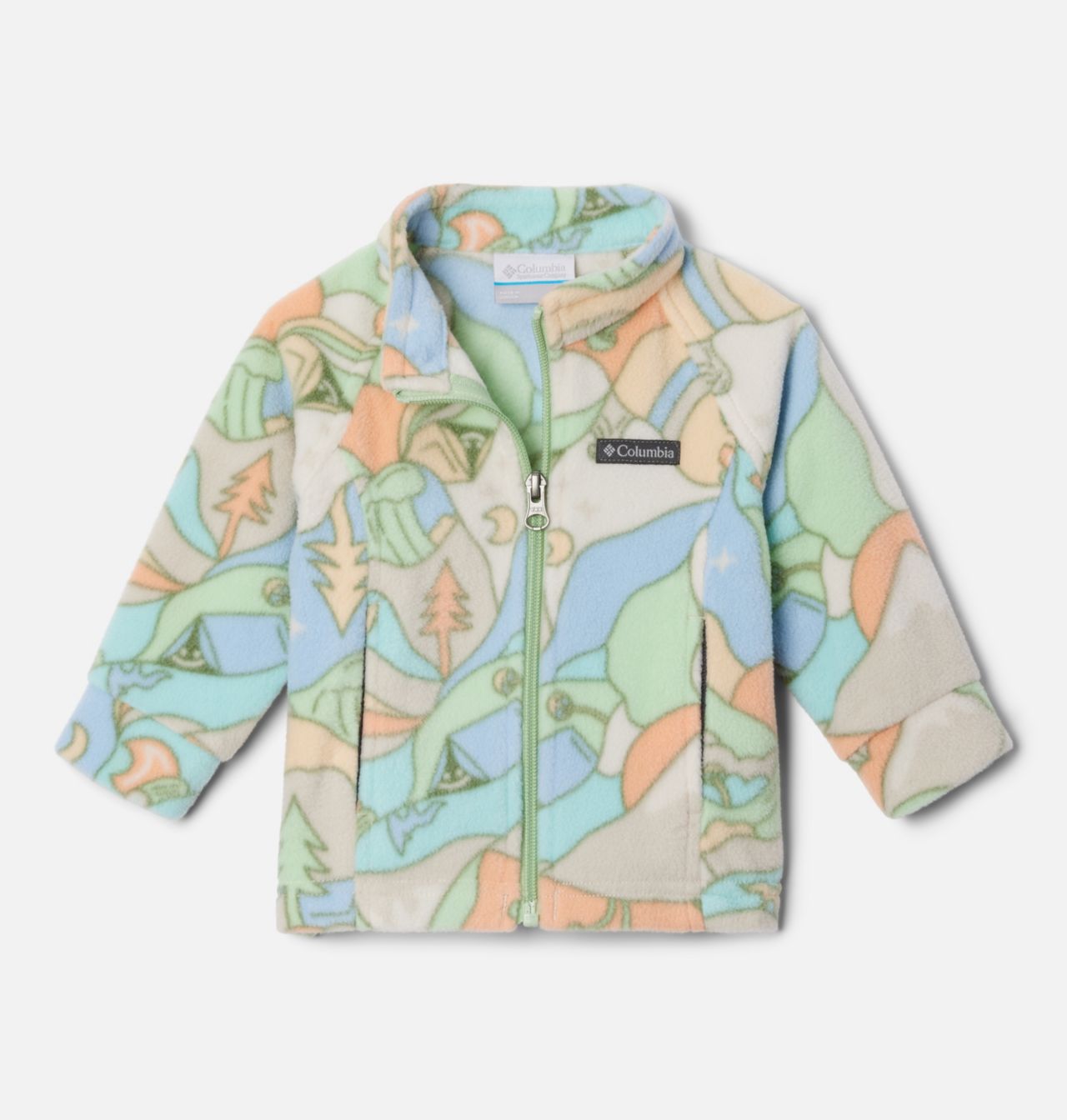 Girls’ Infant Benton Springs™ II Printed Fleece Jacket 1