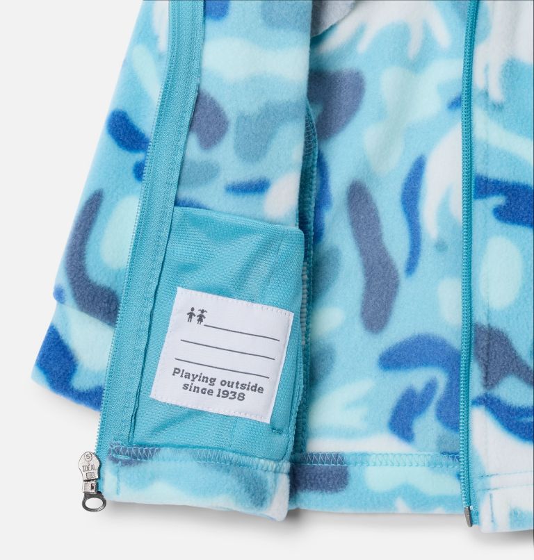 Girls’ Infant Benton Springs II Printed Fleece Jacket, image 3