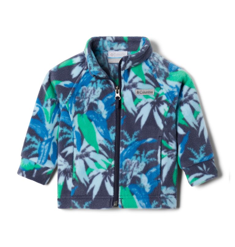 Girls’ Infant Benton Springs II Printed Fleece Jacket, Color: Nocturnal Magnolia Floral, image 1