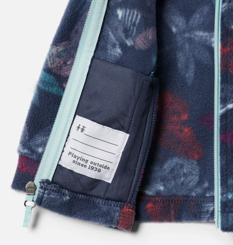 Veste en laine polaire imprimée Benton Springs II pour bébé, Color: Nocturnal Flutterby, image 3