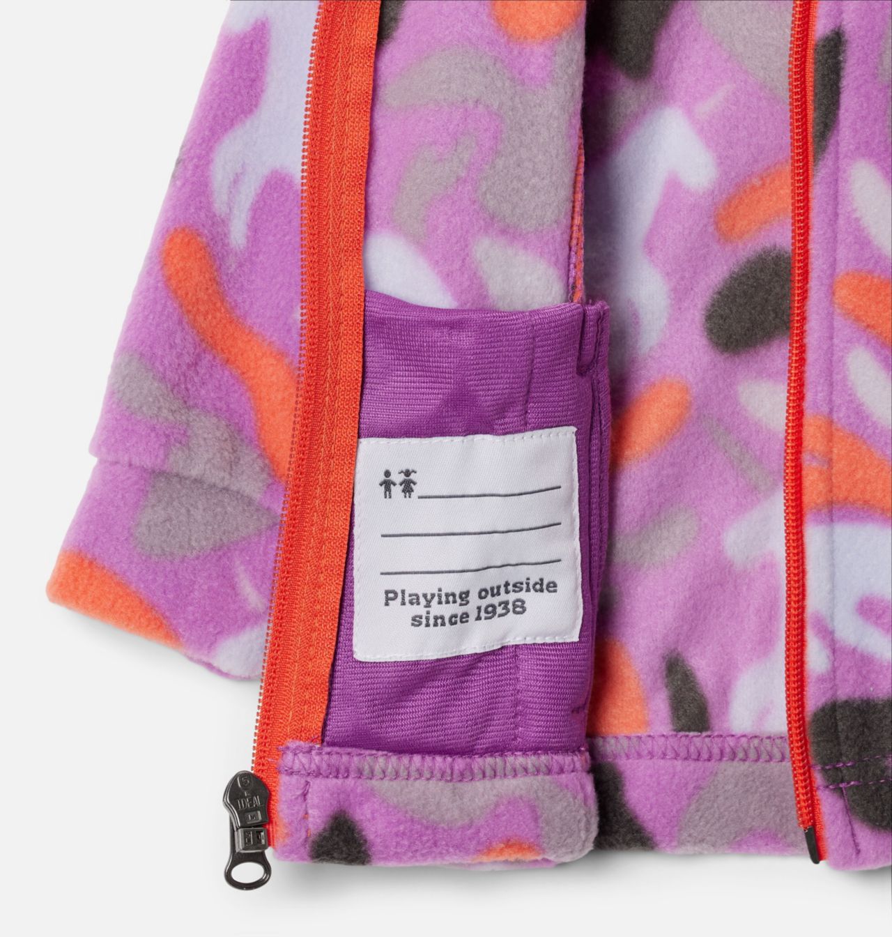 Girls’ Infant Benton Springs™ II Printed Fleece Jacket 3