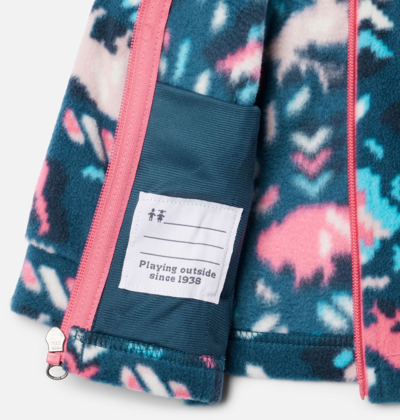 Girls’ Infant Benton Springs™ II Printed Fleece Jacket 3
