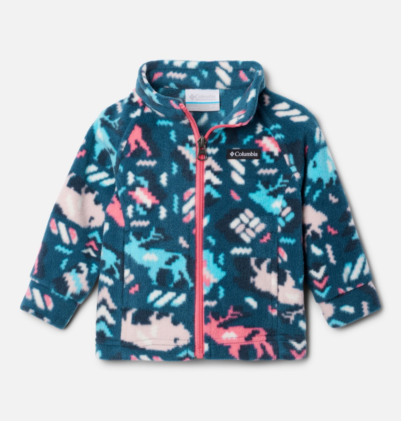 Girls’ Infant Benton Springs™ II Printed Fleece Jacket 1