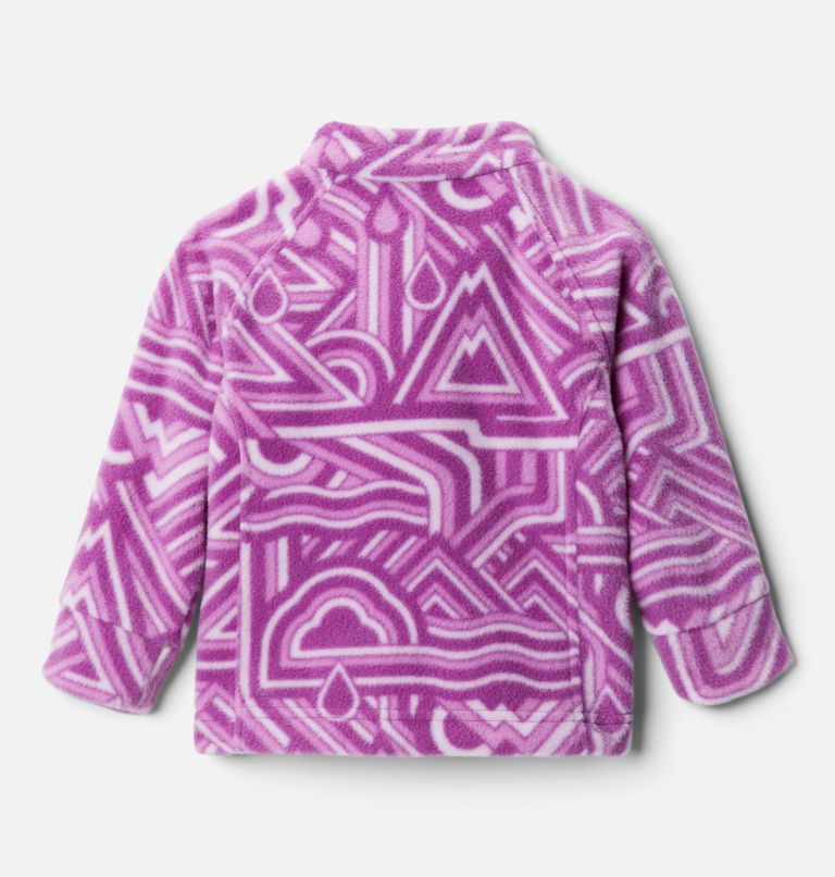 Veste en laine polaire imprimée Benton Springs II pour bébé, Color: Berry Jam Geo Elements, image 2