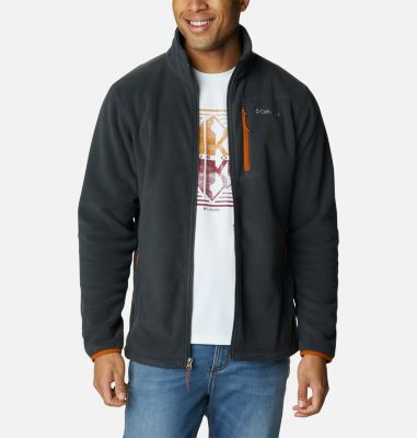 columbia men's cascades explorer full zip fleece jacket