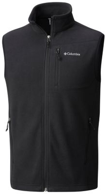 columbia men's cascades explorer fleece vest