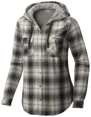 columbia women's times two hooded long sleeve shirt