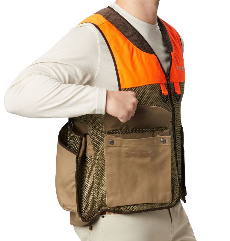 Thumbnail: Men’s PHG Ptarmigan Bird Vest, Color: Flax, image 5