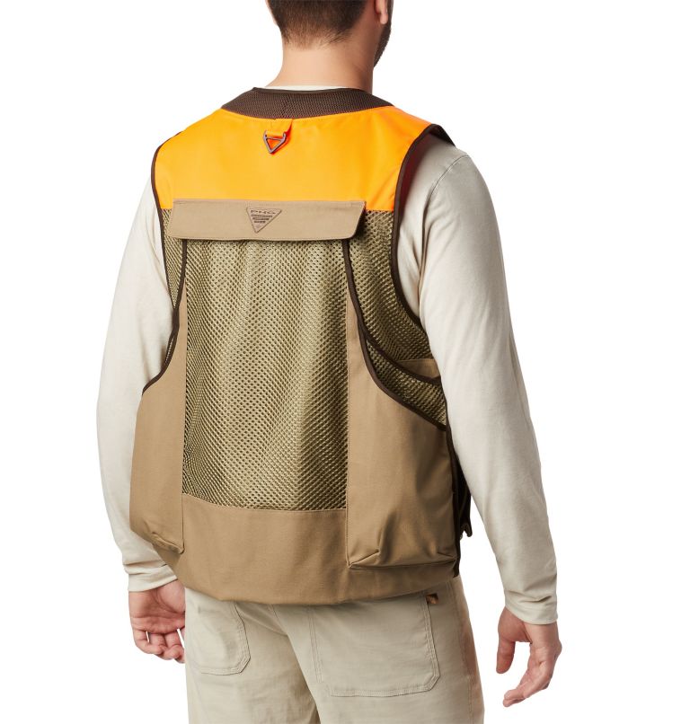 Thumbnail: Men’s PHG Ptarmigan Bird Vest, Color: Flax, image 2