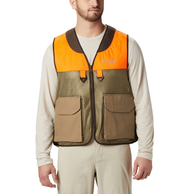 Men’s PHG Ptarmigan Bird Vest, Color: Flax