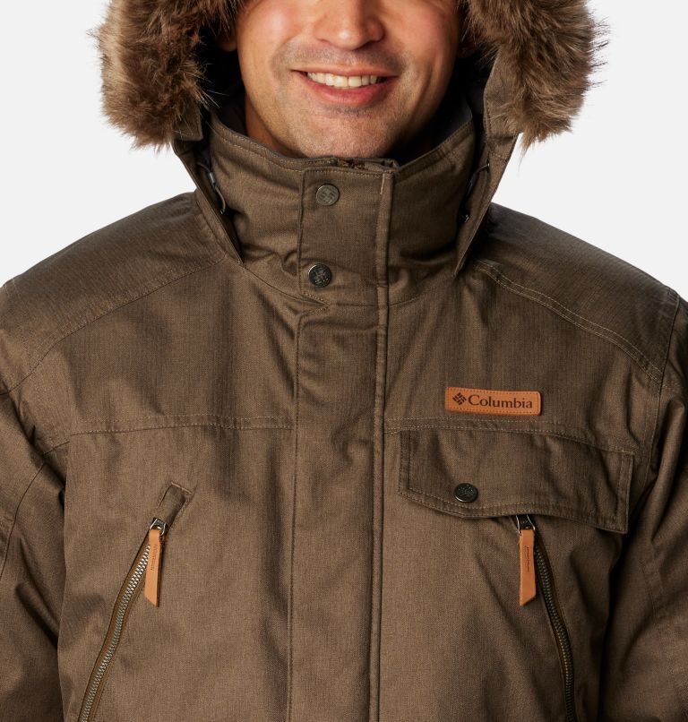 Men's Barlow Pass 550 TurboDown Jacket, Color: Olive Green, image 4
