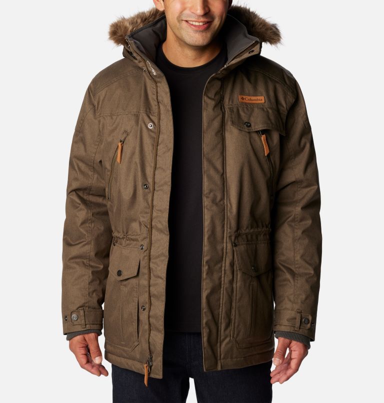 Men's Barlow Pass 550 TurboDown Jacket, Color: Olive Green, image 8