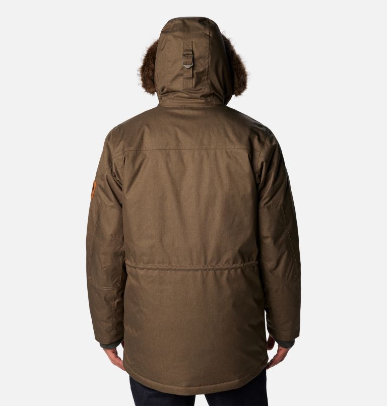 Thumbnail: Manteau Barlow Pass 550 TurboDown Homme, Color: Olive Green, image 2