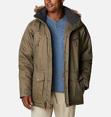 COLUMBIA North Protection Mens M/XL/2XL Down Hooded Winter Parka/Jacket/Coat 