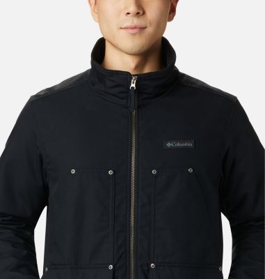 columbia mens canvas jacket