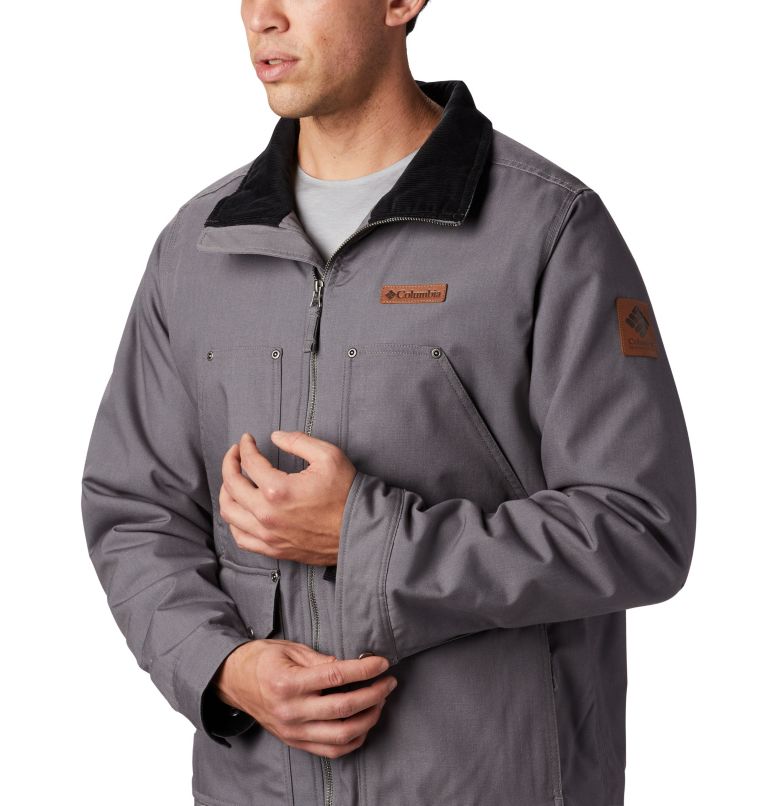 Men's Loma Vista Fleece Lined Jacket, Color: City Grey, image 3