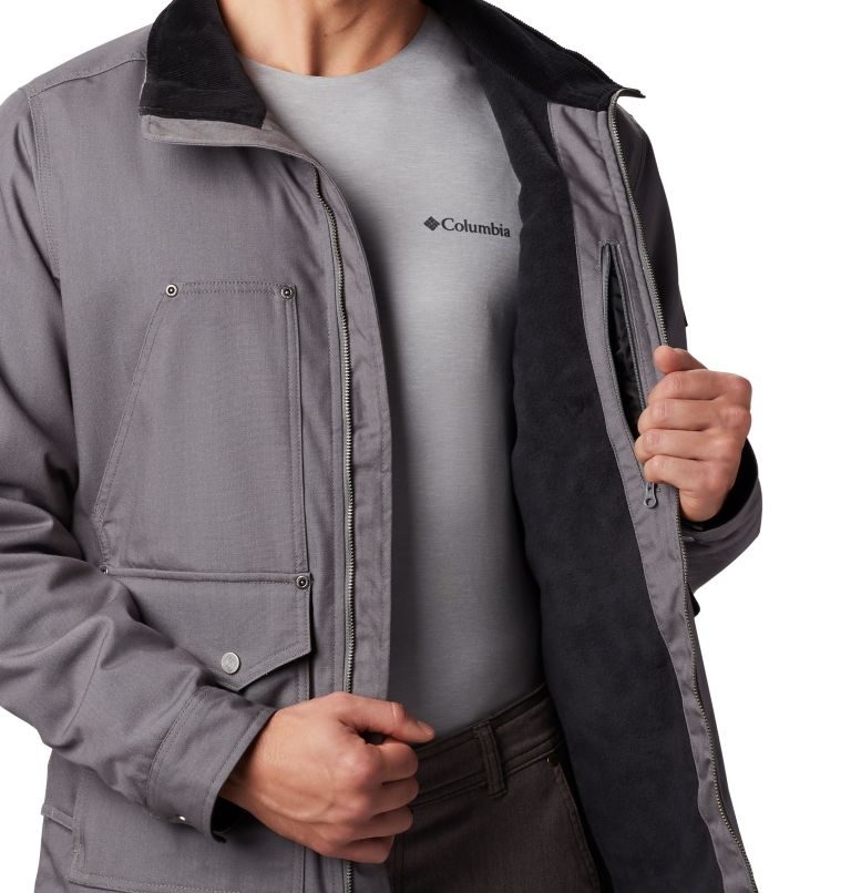 Thumbnail: Men's Loma Vista Fleece Lined Jacket, Color: City Grey, image 4